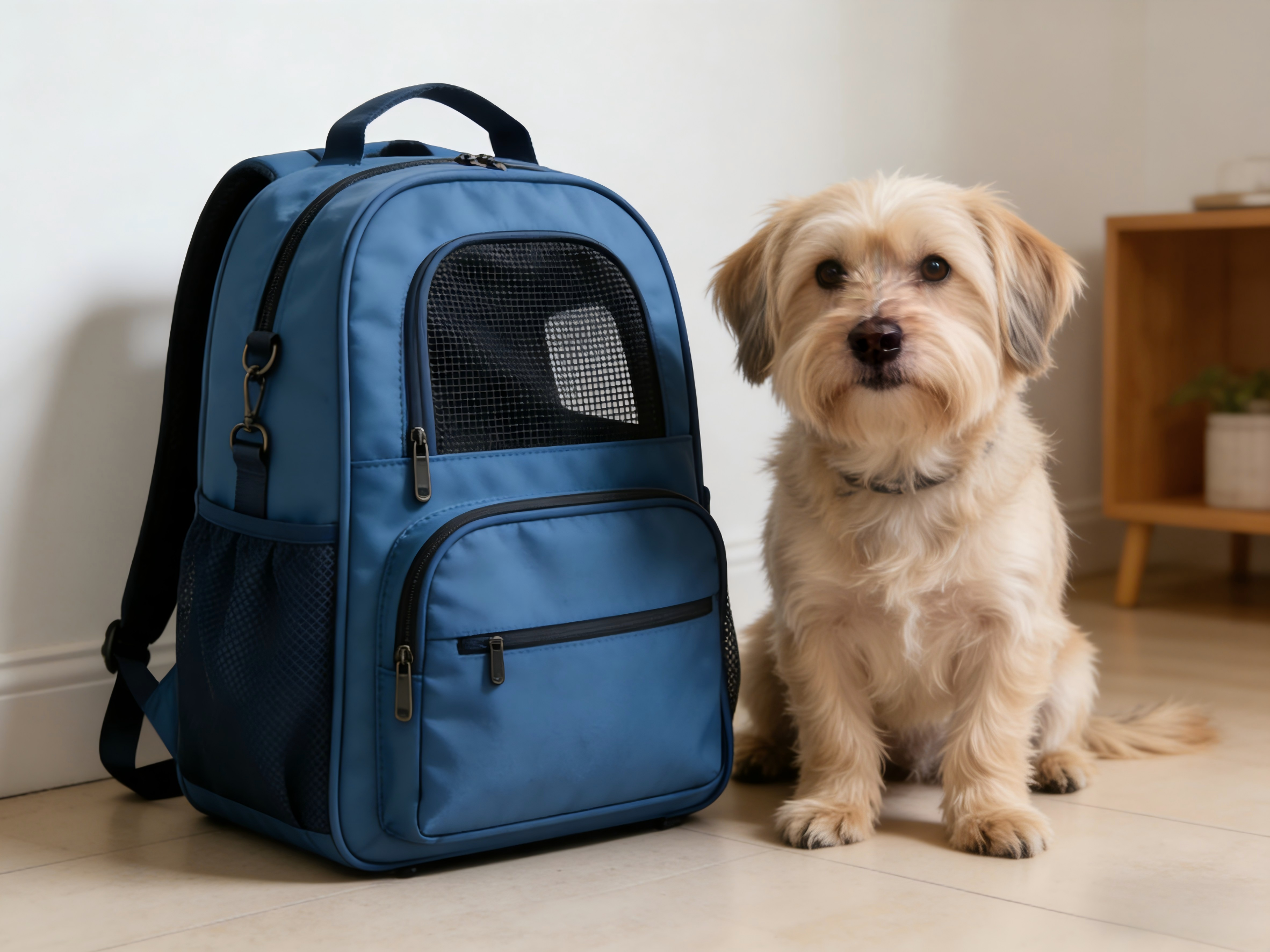 Breathable Pet Carrier Backpack for Small Dogs & Cats